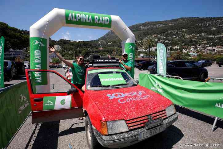 Arrivée de l’Alpina Raid à Menton : « Chaque jour on discute avec des équipages différents. C’est ce qui fait la richesse du raid »