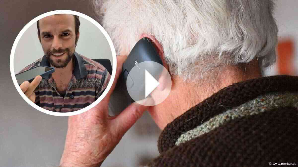 Video zeigt Enkeltrickbetrug in Bayern: Test mit perfider Masche führt zum Erfolg