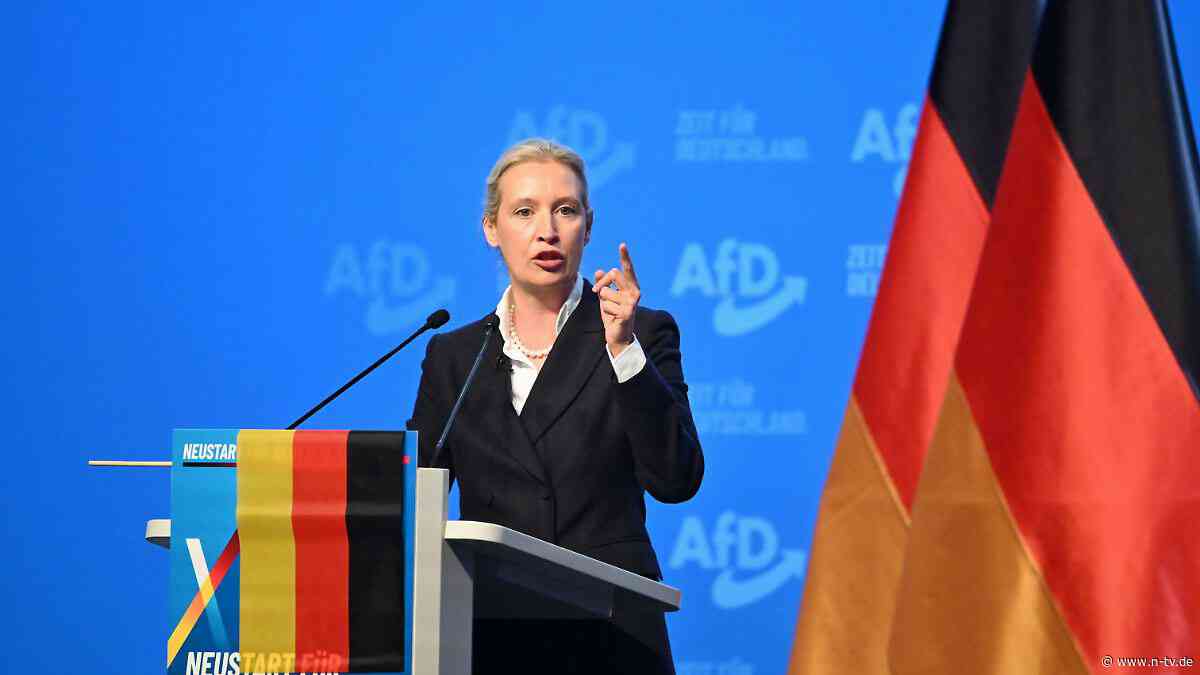 Kampfansage auf Parteitag: AfD-Chefin Weidel: "Wir sind die neue Volkspartei"