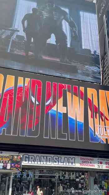 Watch Spider-Man: Brand New Day on July 31st at @amctheatres and @RegalMovies in #TimesSquare! 🍿🕷️