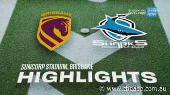 NRL Highlights: Broncos v Sharks - Round 18