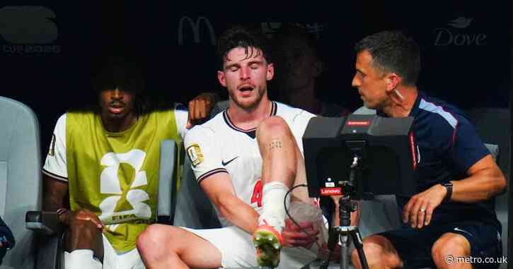 Declan Rice injury update as expert predicts if he will be fit for Mexico showdown