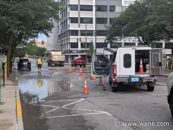 Downtown water main breaks ahead of Fourth of July parade