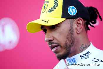 Lewis Hamilton moet genoegen nemen met een tweede plek in sprintrace: ‘Ik heb alles gegeven’