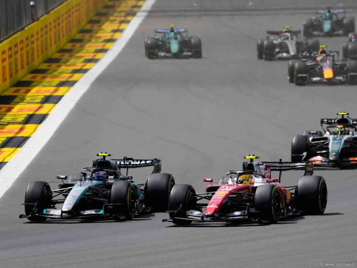 F1, Antonelli batte Hamilton nella sprint di  Silverstone. Leclerc solo 5°
