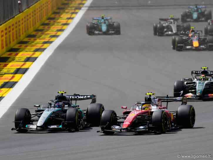 F1, Antonelli batte Hamilton nella sprint di  Silverstone. Leclerc solo 5°