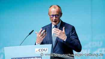 „Nörgler, wegtreten!“ So gibt Merz bei der Wüst-CDU den Motivationsredner