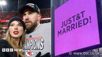 Taylor Swift marries Travis Kelce in NYC ceremony officiated by Adam Sandler
