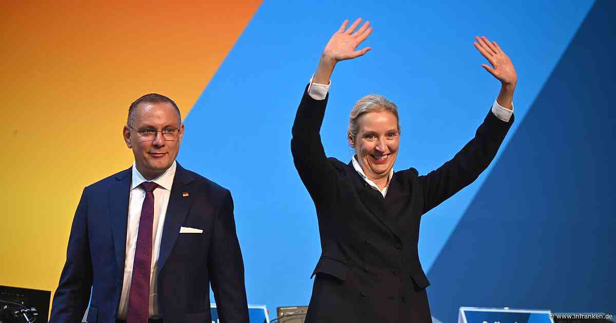 Weidel und Chrupalla als AfD-Spitzenduo bestätigt
