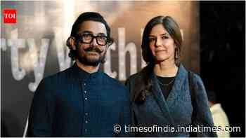 Aamir's house lit up with fairy lights set up ahead of wedding with Gauri
