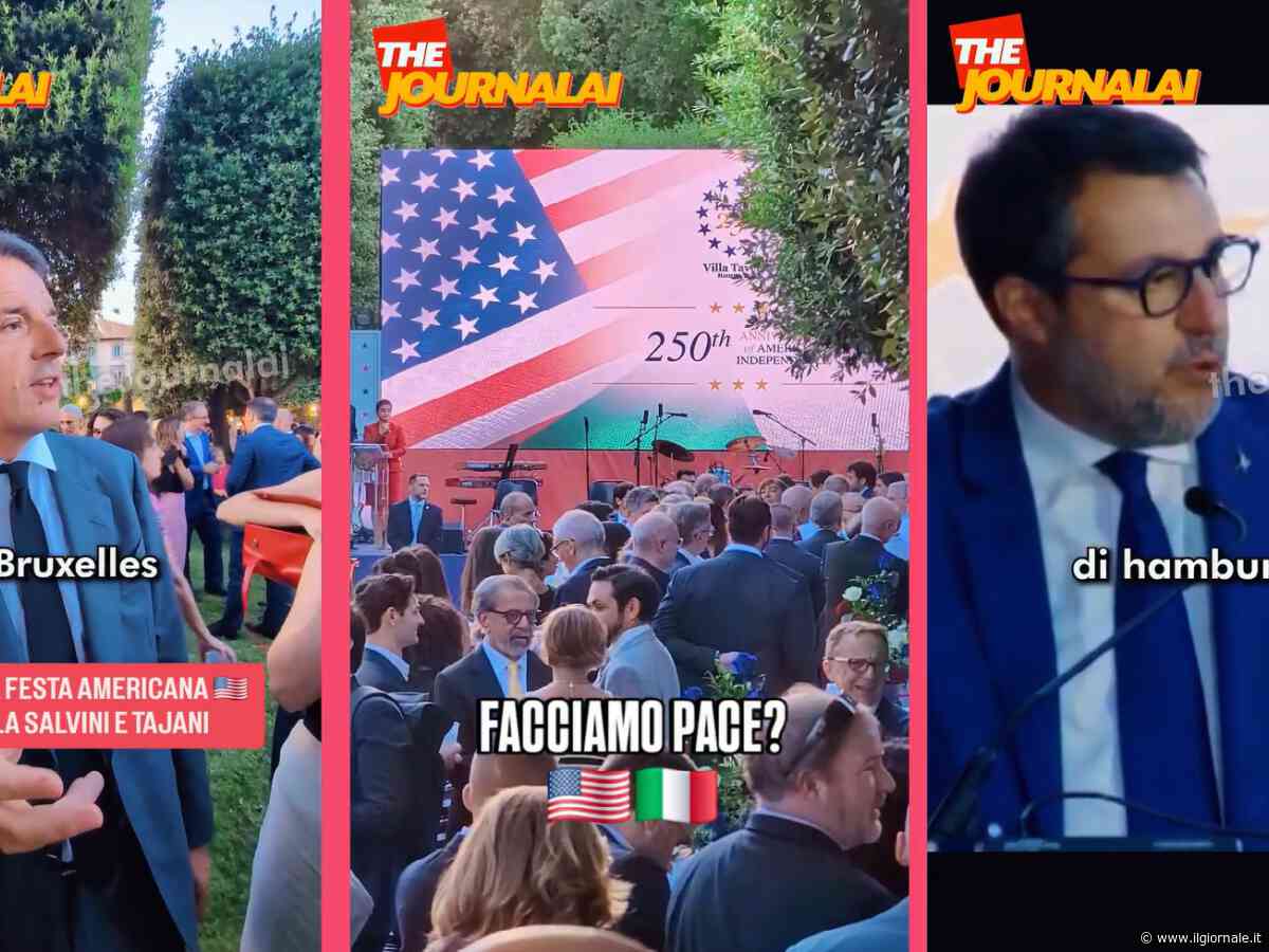 Hamburger, battute e politica: la festa Usa diventa virale tra siparietti e gag