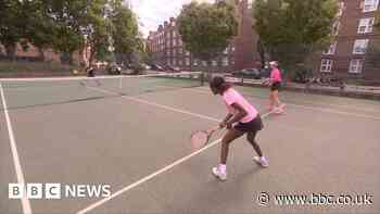 Charity serves up tennis lessons to London pupils