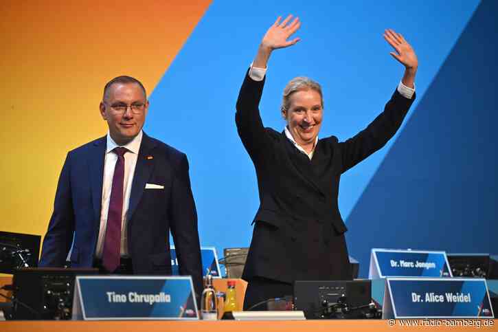 Weidel und Chrupalla als AfD-Spitzenduo bestätigt