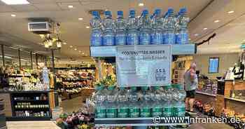 Bamberger Rewe-Markt bietet kostenloses Wasser an - wegen Hitzewelle