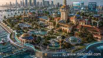 Startling new images show what YOUR city will look like in 250 years... offering glimpse of totally unrecognizable nation