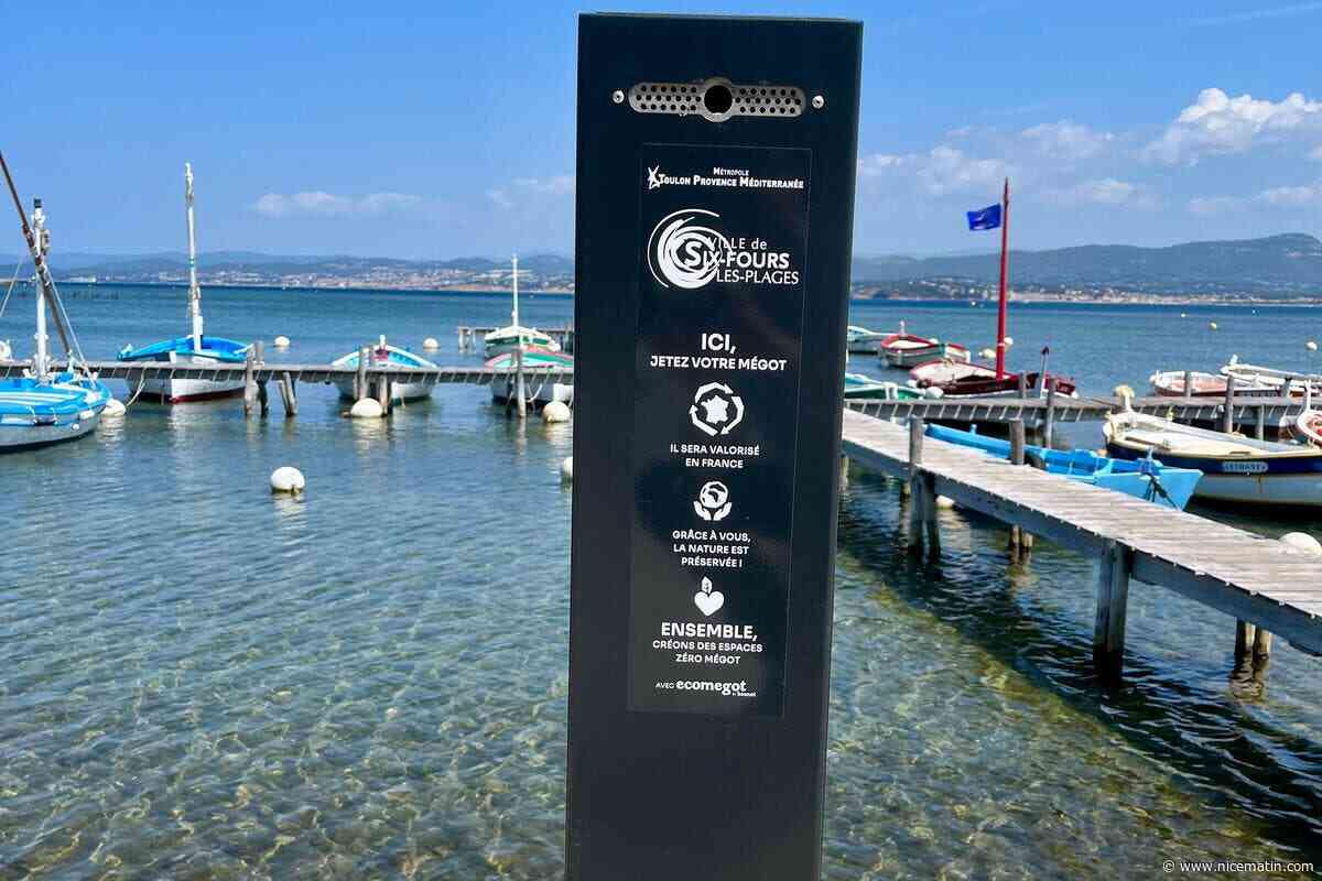 Objectif « Zéro mégot au sol » : de nouveaux cendriers vont être déployés dans la métropole de Toulon