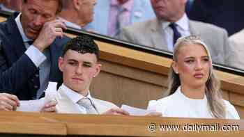 England's forgotten man Phil Foden takes his mind off the World Cup by heading to Wimbledon - where he runs into former Three Lions boss Gareth Southgate