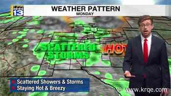 Shower, storm chances increase after July Fourth