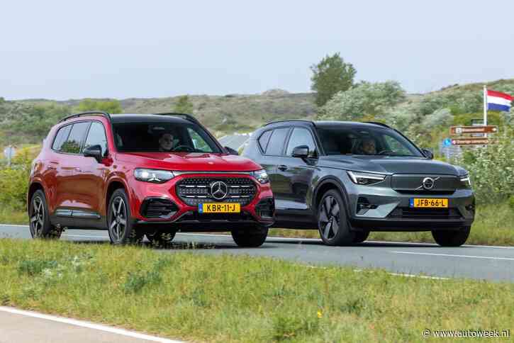 De Volvo EX40 bewijst naast de Mercedes-Benz GLB hoe goed hij nog steeds is