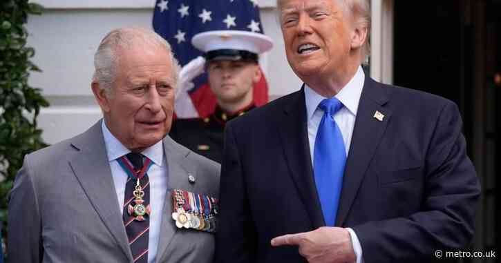 King sends message to Trump and US on 250th anniversary of independence