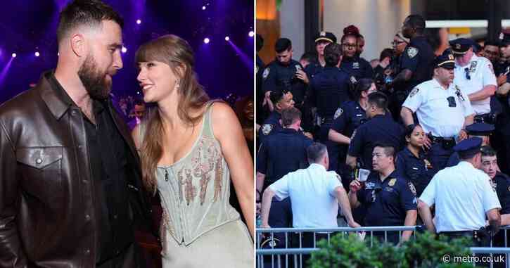 Taylor Swift blasted by exhausted NYPD cops forced to work 30-hour shifts for her wedding in 100F heat