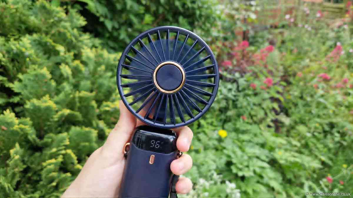 'This £16 fan kept my wife cool in labour and now it's making heatwaves easy'
