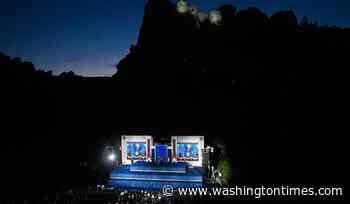 Trump hails U.S. exceptionalism, veers into darkly political speech at Mount Rushmore
