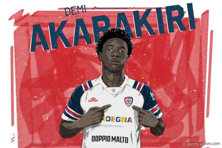 Official: Cagliari sign Akarakiri, impressive 18-year-old free agent from Everton