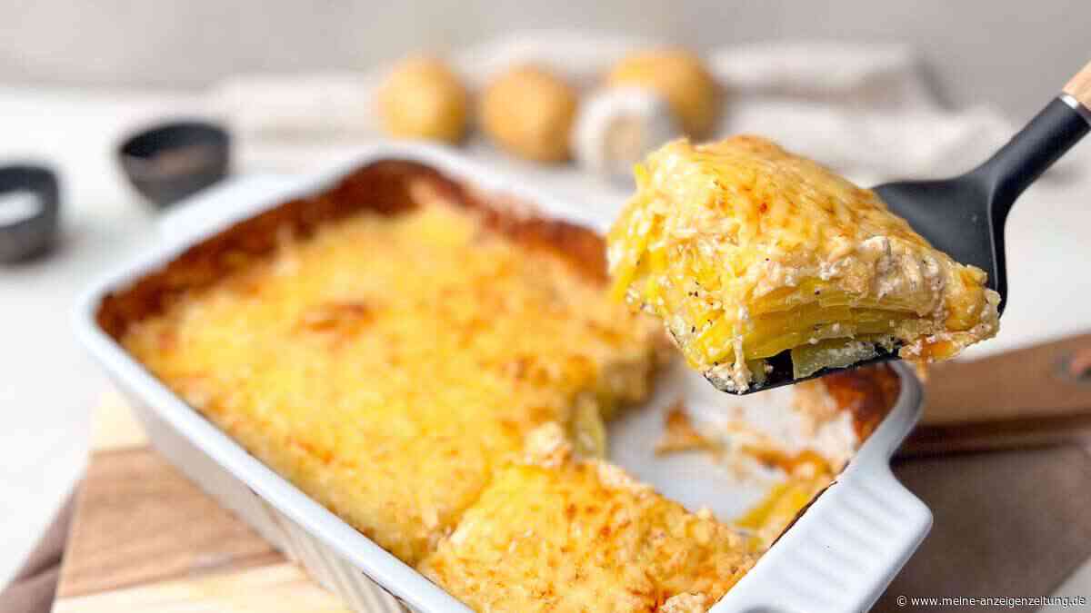 Klassiker aus der Kindheit: Dieses Kartoffelgratin schmeckt wie früher bei Oma