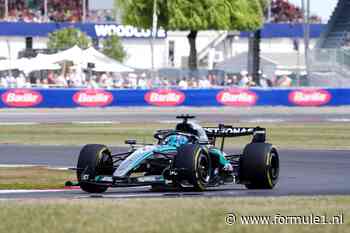 George Russell komt met de schrik vrij tijdens de kwalificatie in Silverstone