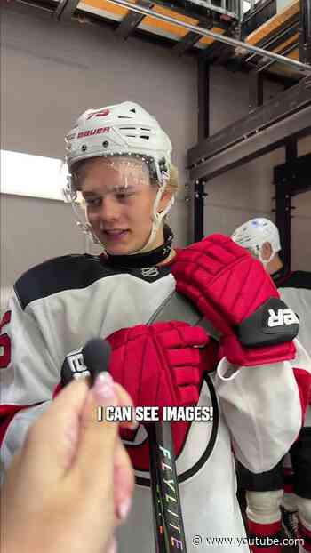 Really makes you think 🤔 #shorts #njdevils #hockey #deepthoughts