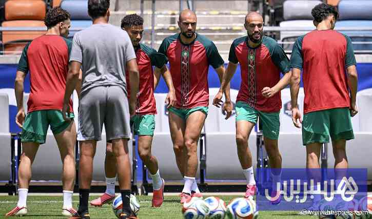 تشكيلة "أسود الأطلس" في مباراة كندا