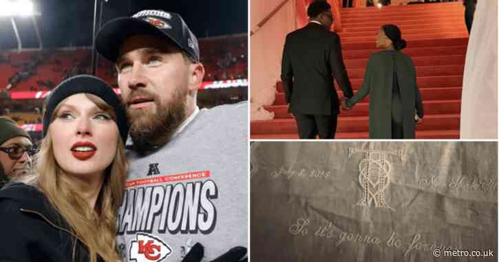 First photos from inside Taylor Swift and Travis Kelce’s wedding leak online