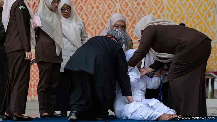 Couple publicly caned after alleged TikTok kiss sparks outrage in Indonesia