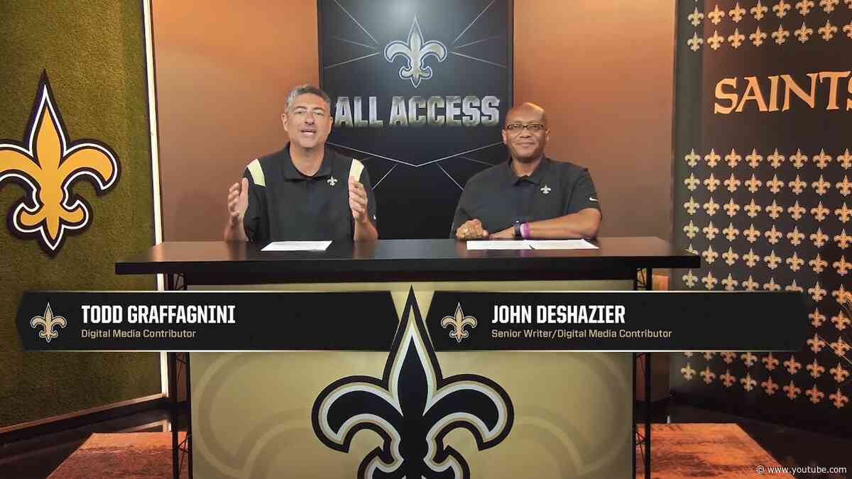 Cam Jordan Returns, Tyler Shough Year 2 & Saints Training Camp Preview | Saints All-Access