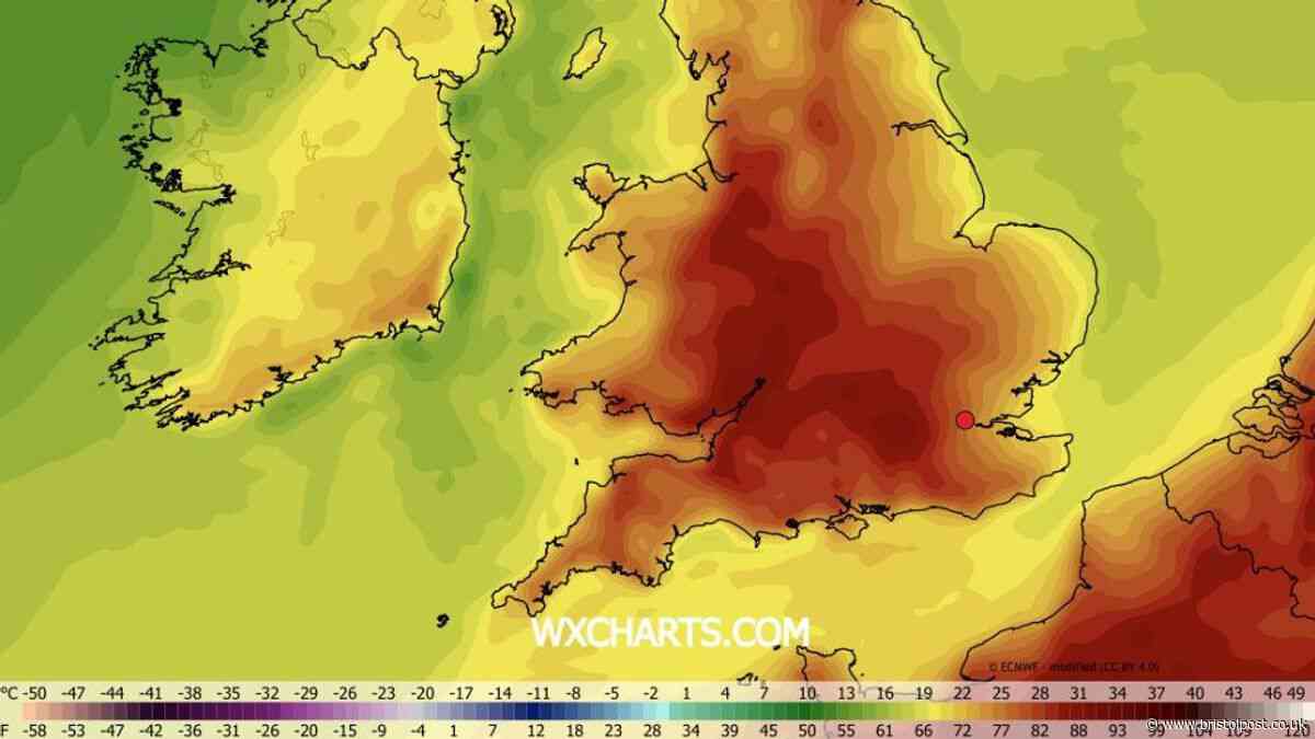 South West temperatures could reach 35C as heatwave conditions expected