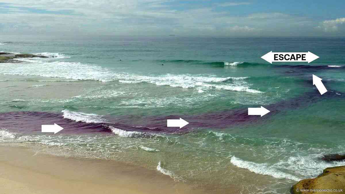 Terrifying rip tides wash children away at UK resort as rescuers plunge into sea