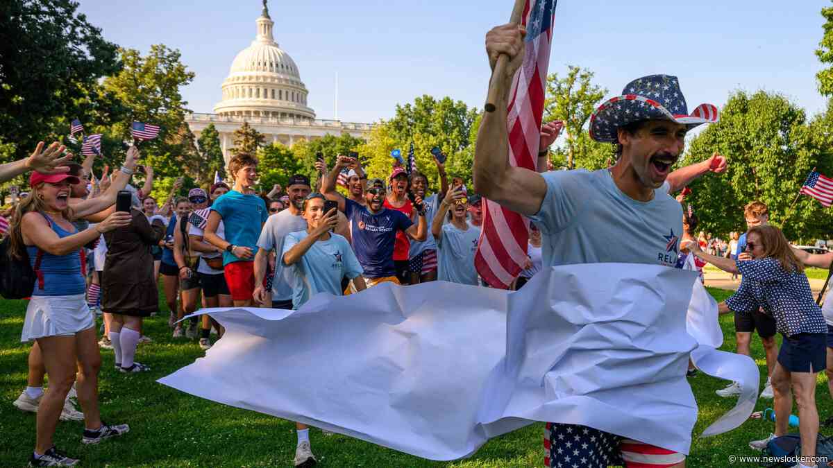 IJdeltuiterij Trump verdeelt Amerikanen bij viering 250-jarig bestaan: ’Ze haten hem omdat hij succesvol is’