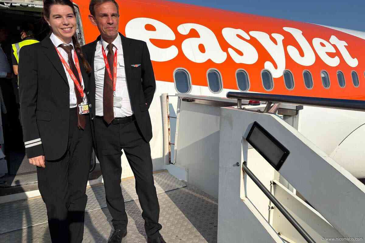 « Cette fois, elle n’était plus derrière moi, elle était à mes côtés » : un père et sa fille aux commandes du vol EasyJet Nice-Bari