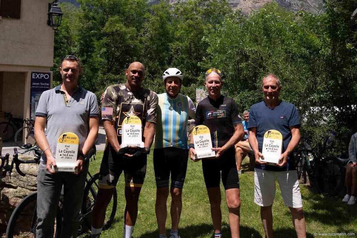 Laurent Brochard, Marc Raquil et plus de 100 cyclistes au départ du col connecté de la Cayolle ce samedi