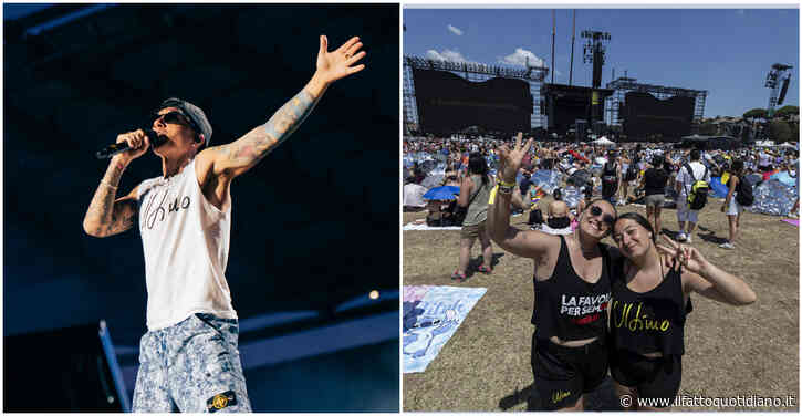 Ultimo è pronto, la festa del “Raduno degli Ultimi” entra nel vivo. Apre l’evento Fabrizio Moro, i 250mila cantano “Il giorno che aspettavo” e oltre 40 brani