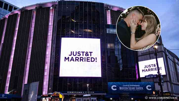 Taylor Swift y Travis Kelce, una "boda del año" privada y personal en mitad de Nueva York