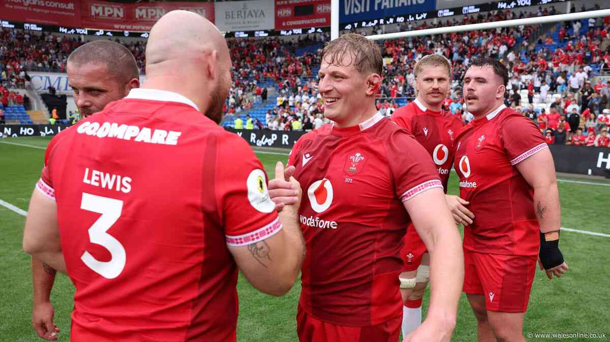 Wales v Fiji player ratings as giant silences doubters and Jac Morgan immense