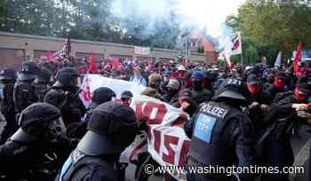 Far-right Alternative for Germany party reelects leaders as protesters and police clash