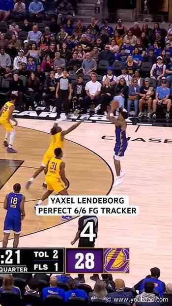 Yaxel Lendeborg was perfect from the field in his NBA summer league debut
