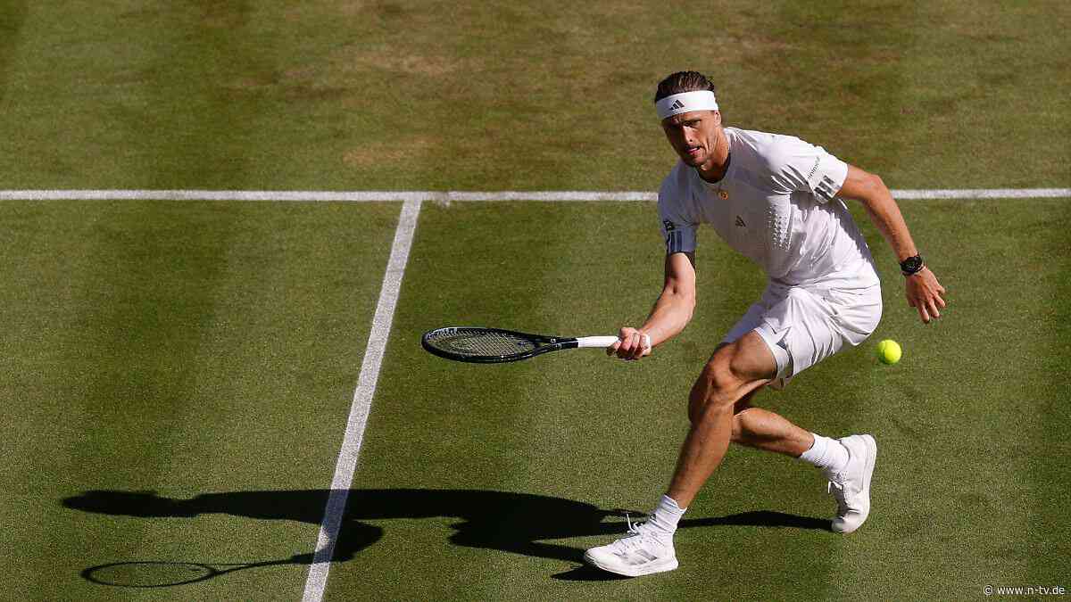 Pflichtsieg in Wimbledon: Durchwachsener Zverev marschiert ins Achtelfinale