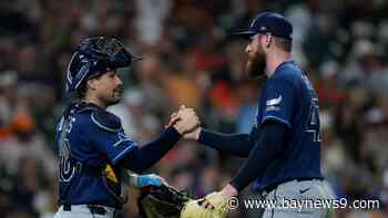 Fortes, Caminero hit HRs, Rays beat Astros 3-1 for 9th straight win
