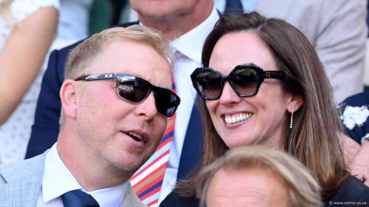 Sir Chris Hoy and wife steal the show at Wimbledon amid ongoing health battles