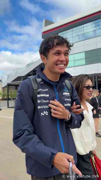 With Wimbledon underway, who would Alex love to rally with? 🎾 #f1