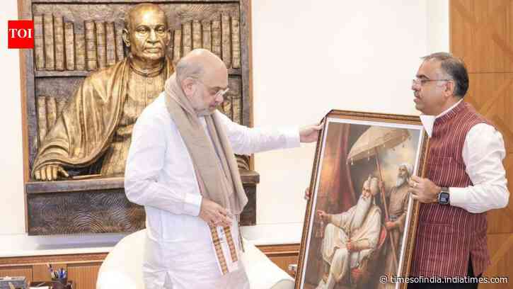 Tarun Chugh meets Amit Shah days after taking oath as Rajya Sabha MP, flags Punjab's law and order crisis